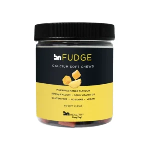 BN Fudge by BN Healthy – 60 Calcium Soft Chews, Pineapple Mango