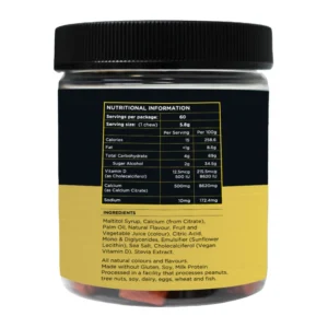 Alternative view of BN Fudge by BN Healthy – 60 Calcium Soft Chews, Pineapple Mango