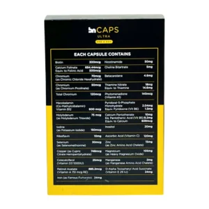 Alternative view of BN Caps Ultra (One a Day) by BN Healthy – 28 Multivitamin Capsules