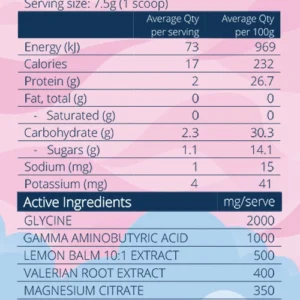 Alternative view of Sleeptime by Feel Good Protein 30 serves, Raspberry